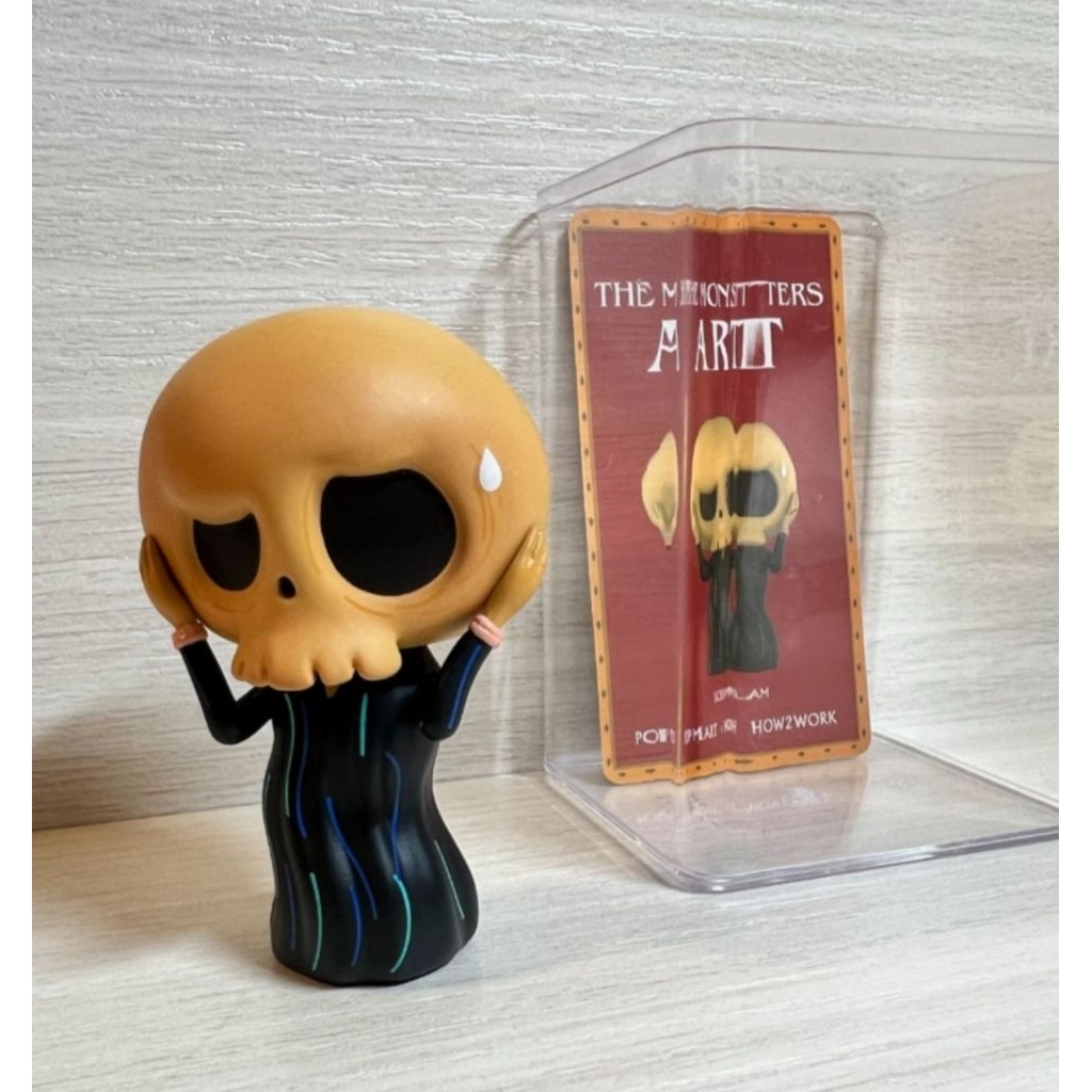 READY STOCK, SCREAM, LABUBU, THE MONSTERS ART SERIES, FIGURE SEGEL, ORIGINAL POP MART.