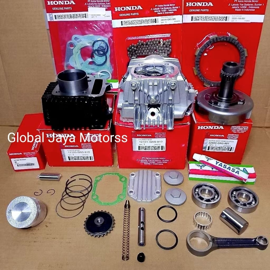Blok seher + Blok head komplit GN5 honda Grand Astrea Prima Lagenda Original