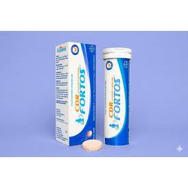 CDR Fortos Suplemen Kalsium 10 Tablet dengan Vitamin D untuk Kesehatan Tulang