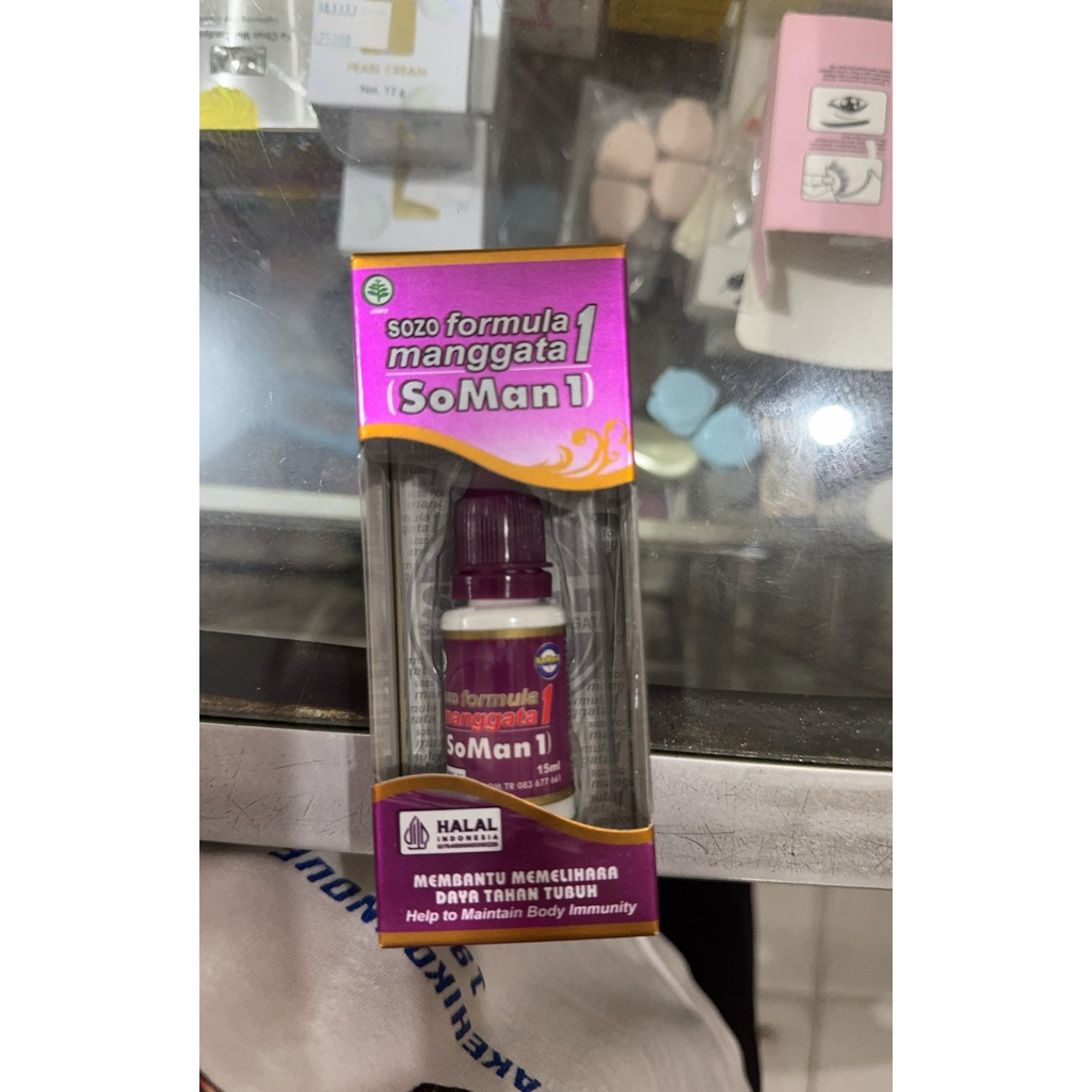 Soman 1 Jamu Tetes Herbal Asli 15ml
