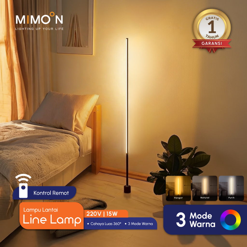 Standing Lamp Lampu Standing Lampu Ruang Tamu Aesthetic Lampu Hias Dekorasi Minimalis untuk Ruang Ta