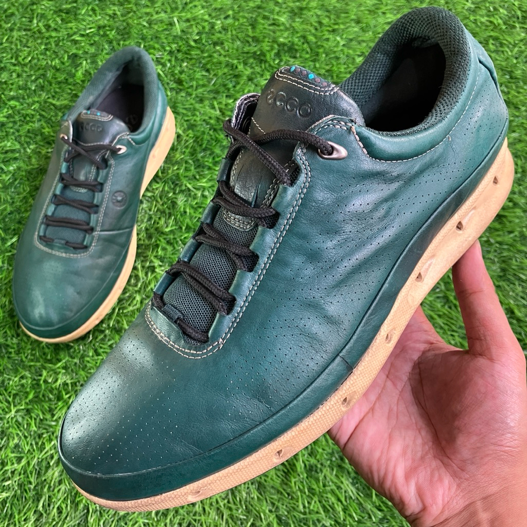 ECCO Biom Venture Green Leather Shoes size 41