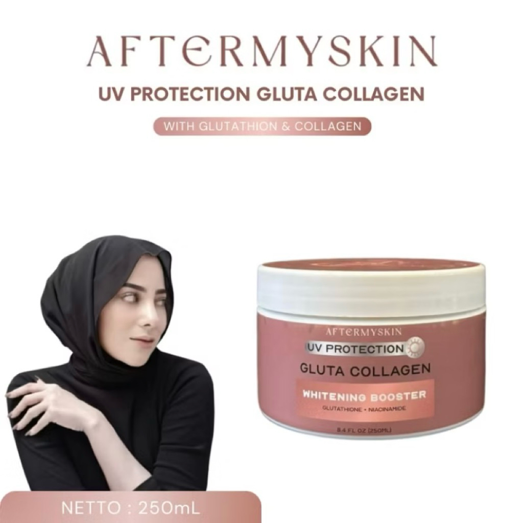 AFTERMYSKIN Body Lotion UV Protection HB Gluta Collagen