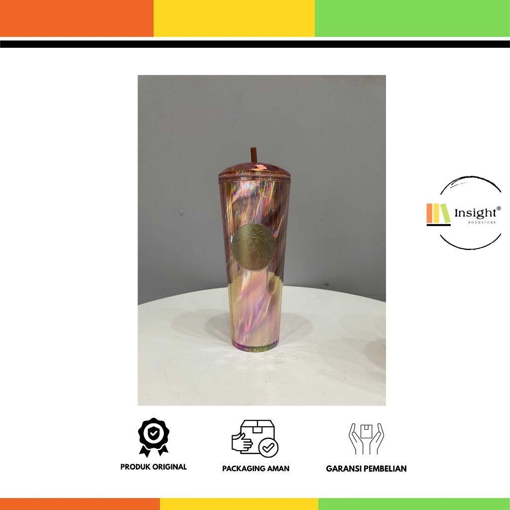 Tumbler Starbucks original 07/101 |  Starbucks China 2021 Pink Rose Gold Gradient Dome Tumbler Straw
