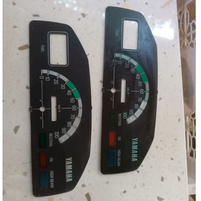 PAPAN SPEDOMETER YAMAHA V80 SUPERDELUXE CDI ORIGINAL