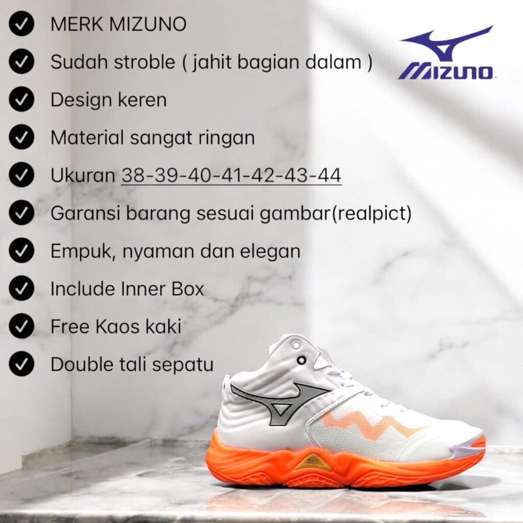 sepatu pria ringan dan running volley