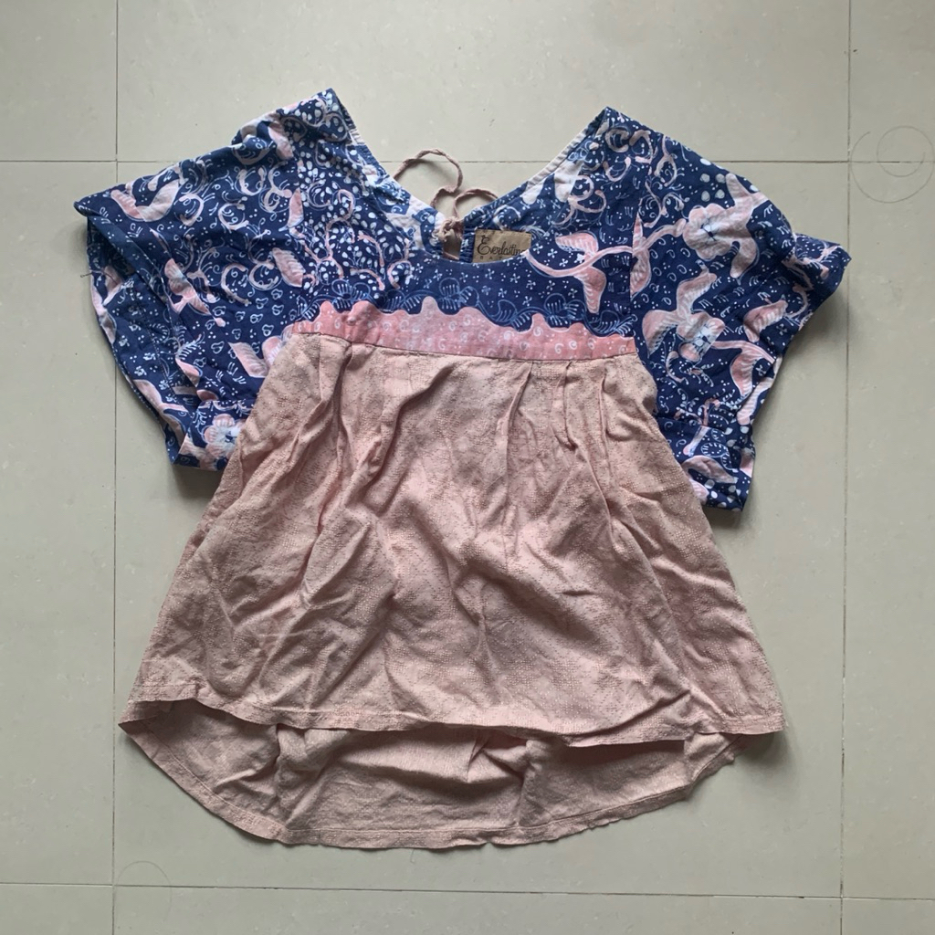 Preloved Batik Atasan Top
