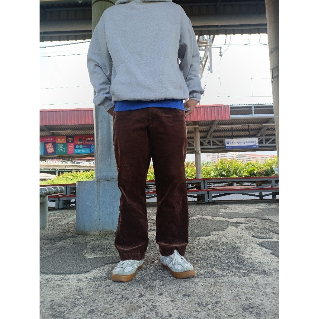 Vintage Corduroy pants dark brown (PRELOVED)