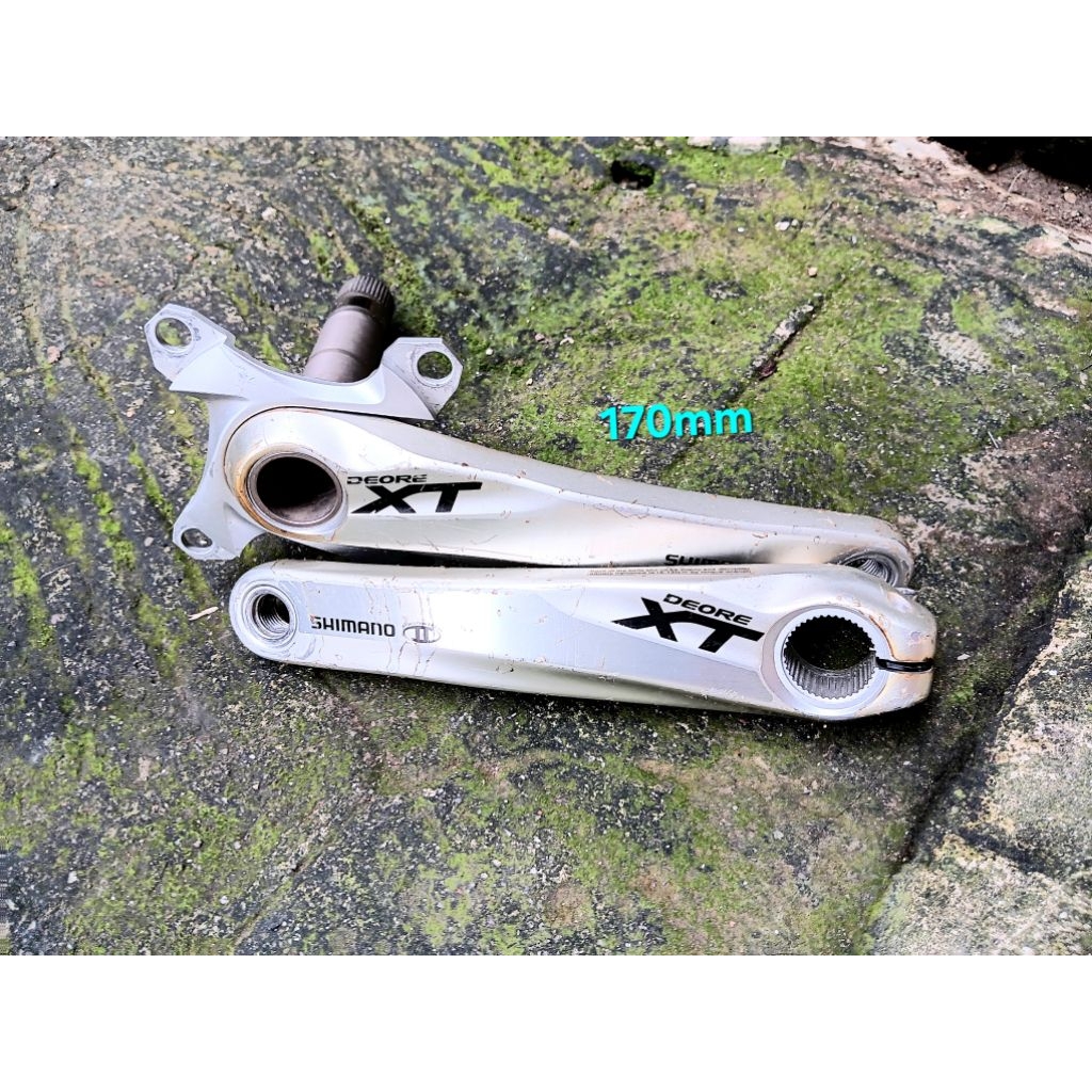 Crank Arm Shimano Deore XT Triple Bcd 104 64