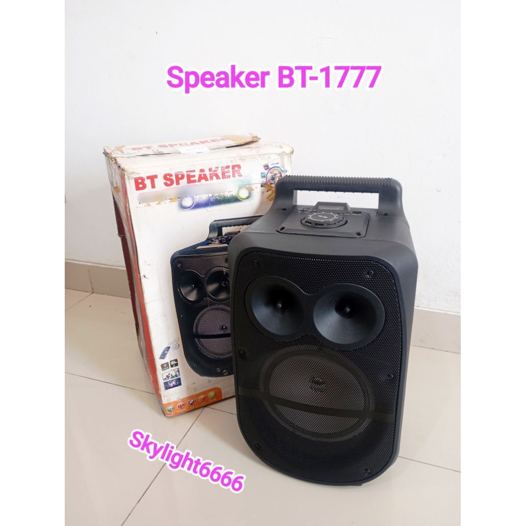 Speaker BT-1777 Returan/Rusak