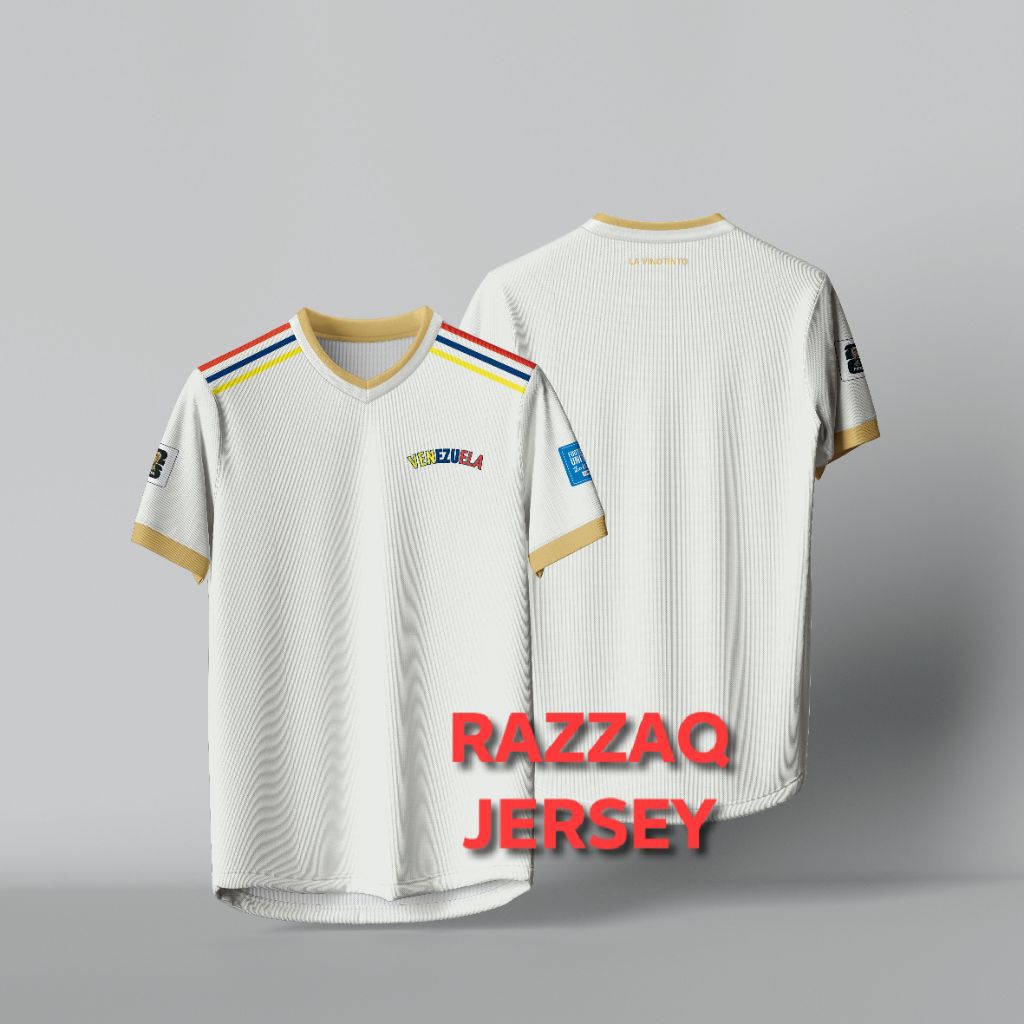 JERSEY VENEZUELA 2026 FULL PRINTING GRATIS NAMA DAN NOMOR PUNGGUNG