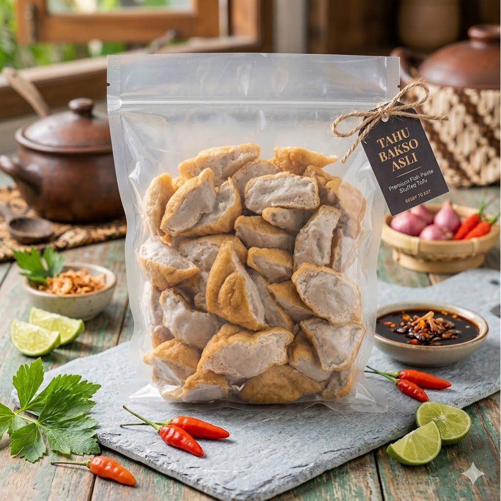 Bakso Tahu Frozen Bandung | Tahu Bakso khas Semarang Baso Tahu Ayam isi 10pcs Bandung frozen