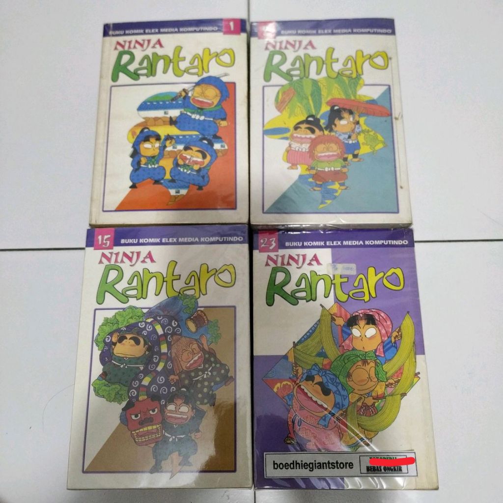 Komik Ninja Rantaro 1-27 tamat, TS