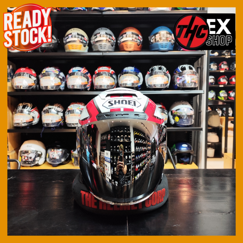 HELM SHOEI J-FORCE 4 BRILLER SIZE L 2ND HALF FACE HELMET SECOND