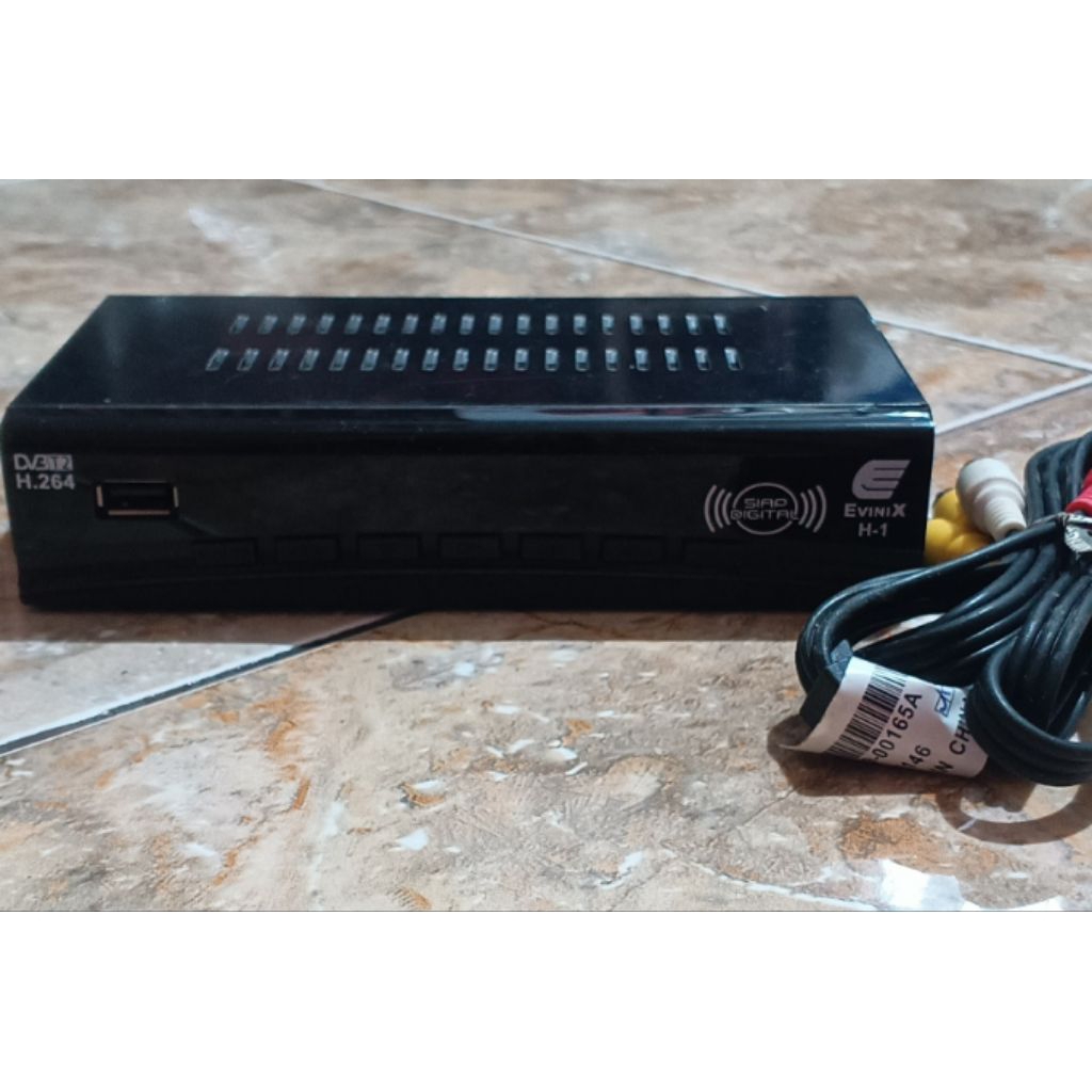 (SECOND) STB Evinix H-1 tanpa remote