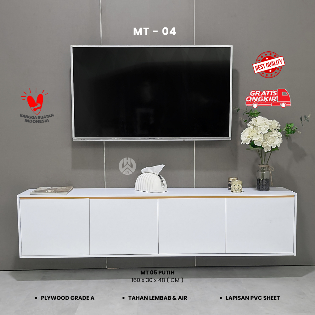 Meja TV Minimalis Lemari TV Gantung