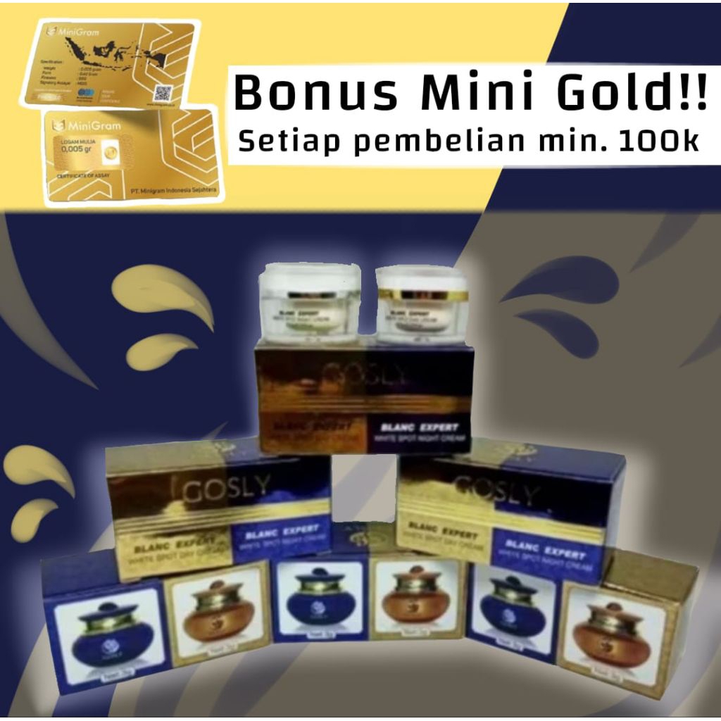 gosly mini expert whitening cream