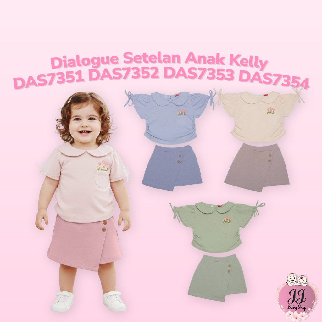 Dialogue Setelan Anak Kelly DAS7351 DAS7352 DAS7353 DAS7354