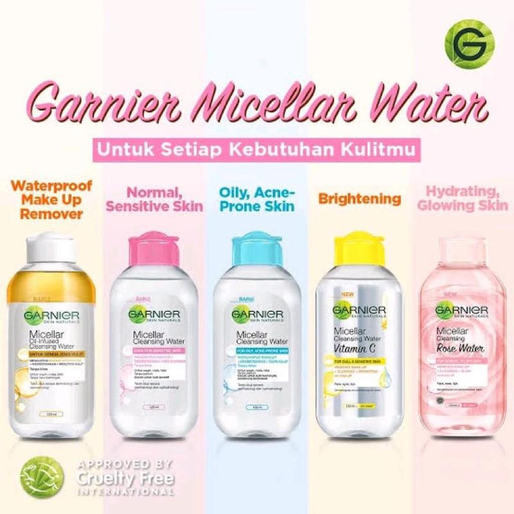 KG Garnier Micellar Water Series 125ml | Make up Remover
