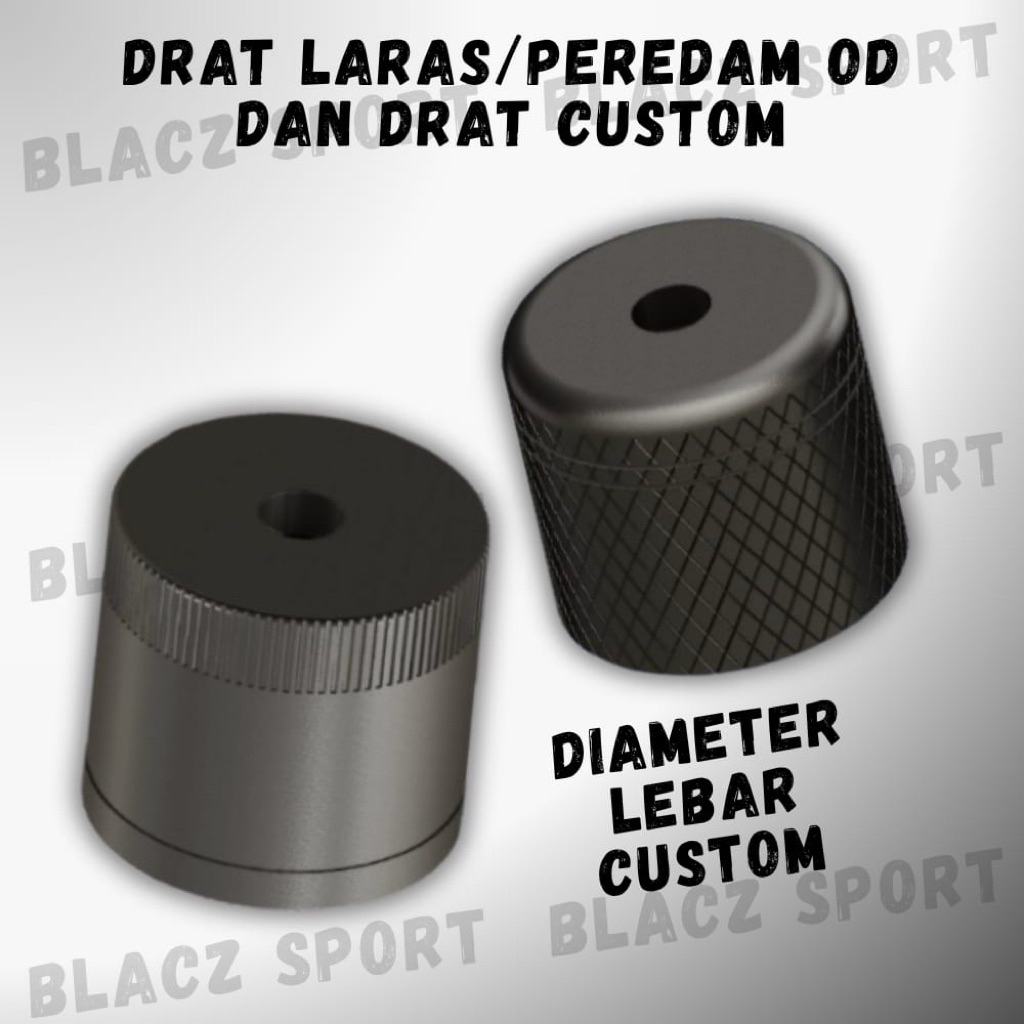 Drat Laras/Srobong/Peredam OD dan model Custom