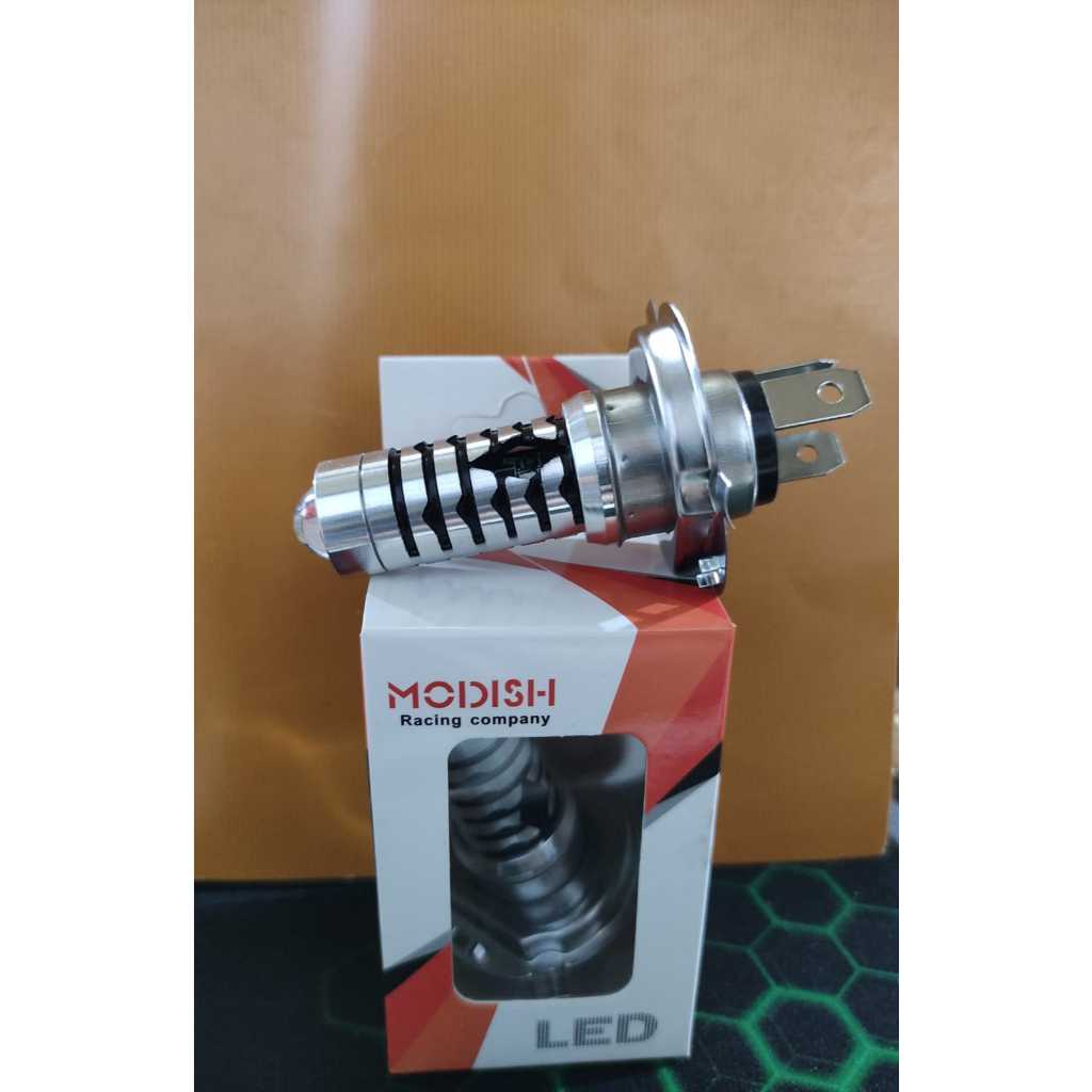 Bohlam Led Motor H4 Vixion Byson laser 3 warna
