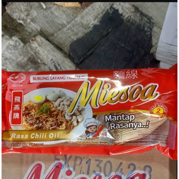 Misoa Chili oil Cap Burung Layang Terbang 5pcs