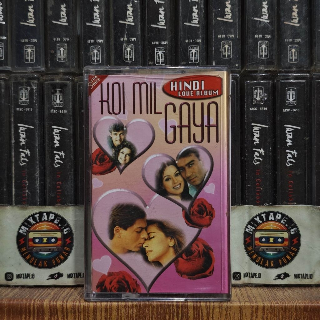 Kaset - Koi Mil Gaya - Bollywood - India - Radio Tape - Kaset Pita - Radio - Pemutar Kaset - Retro -