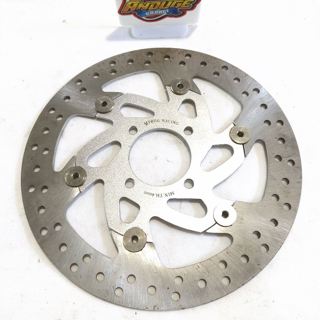 disk disc piringan cakram Yamaha fizr Vega Jupiter Mio 125 z crypton lebar 260 mm tebal 5mm model 12