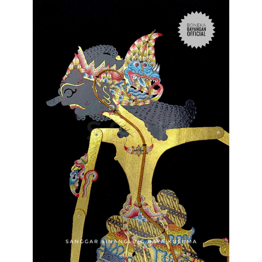 Wayang Kertas Alusan - Antasena