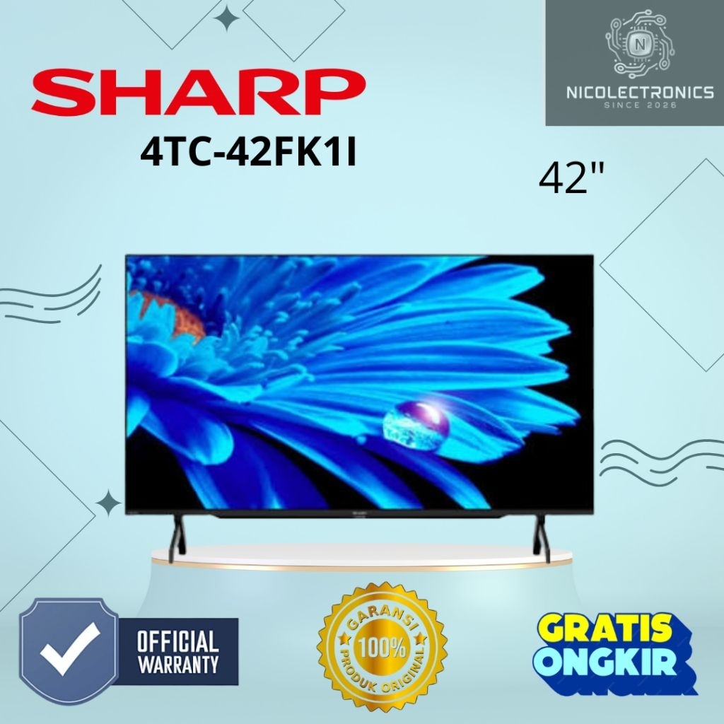TV LED Sharp 4TC-42FK1I LED Sharp 42 inch UHD 4K Android TV Sharp