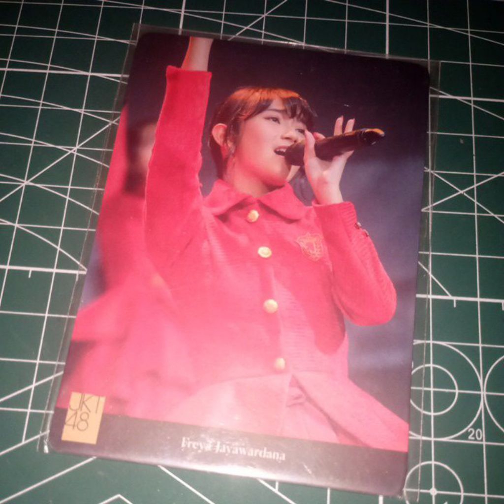 Photocard Freya kifck off conference 10th anniv jkt48 ofc