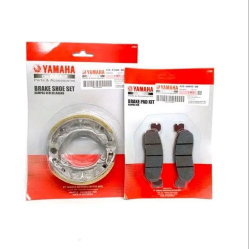 5TP / 4US PAKET KAMPAS REM DEPAN BELAKANG JUPITER Z/ VEGA R LAMA / FIZR / KAMPAS REM TROMOL BELAKANG