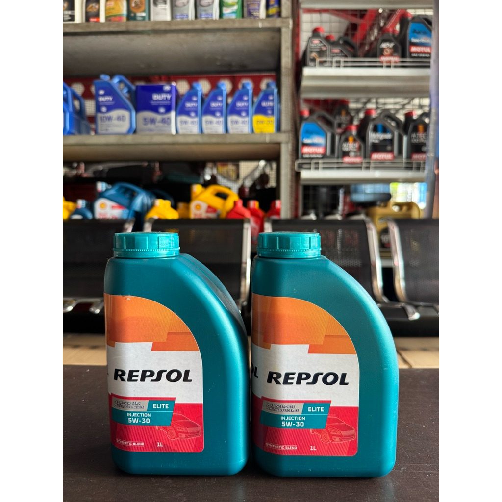 Oli Repsol Elite Injection SAE 5w-30 Kemasan 1 Lt