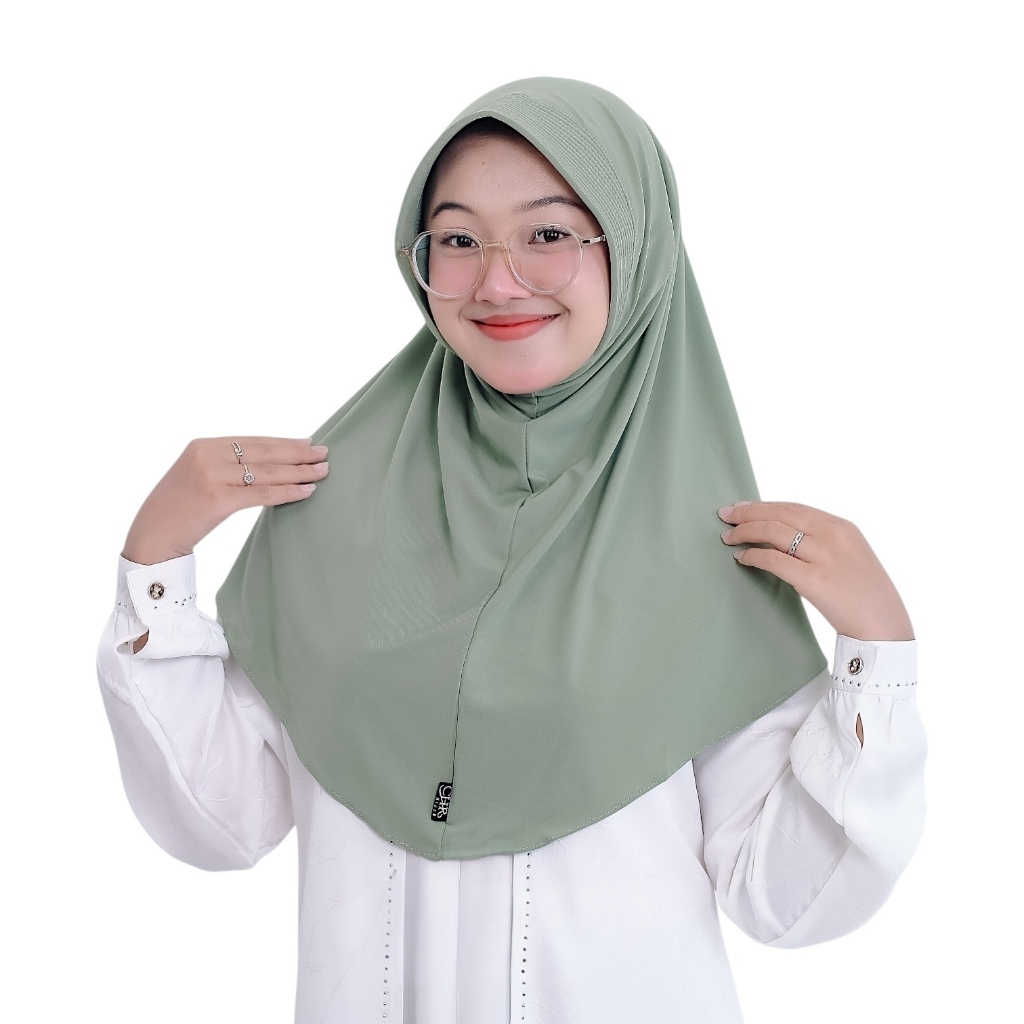 JILBAB POLOS CHR SIZE S KERUDUNG BERGO POLOS HIJAB INSTAN DAILY CHR JERSEY SUPER ORIGINAL