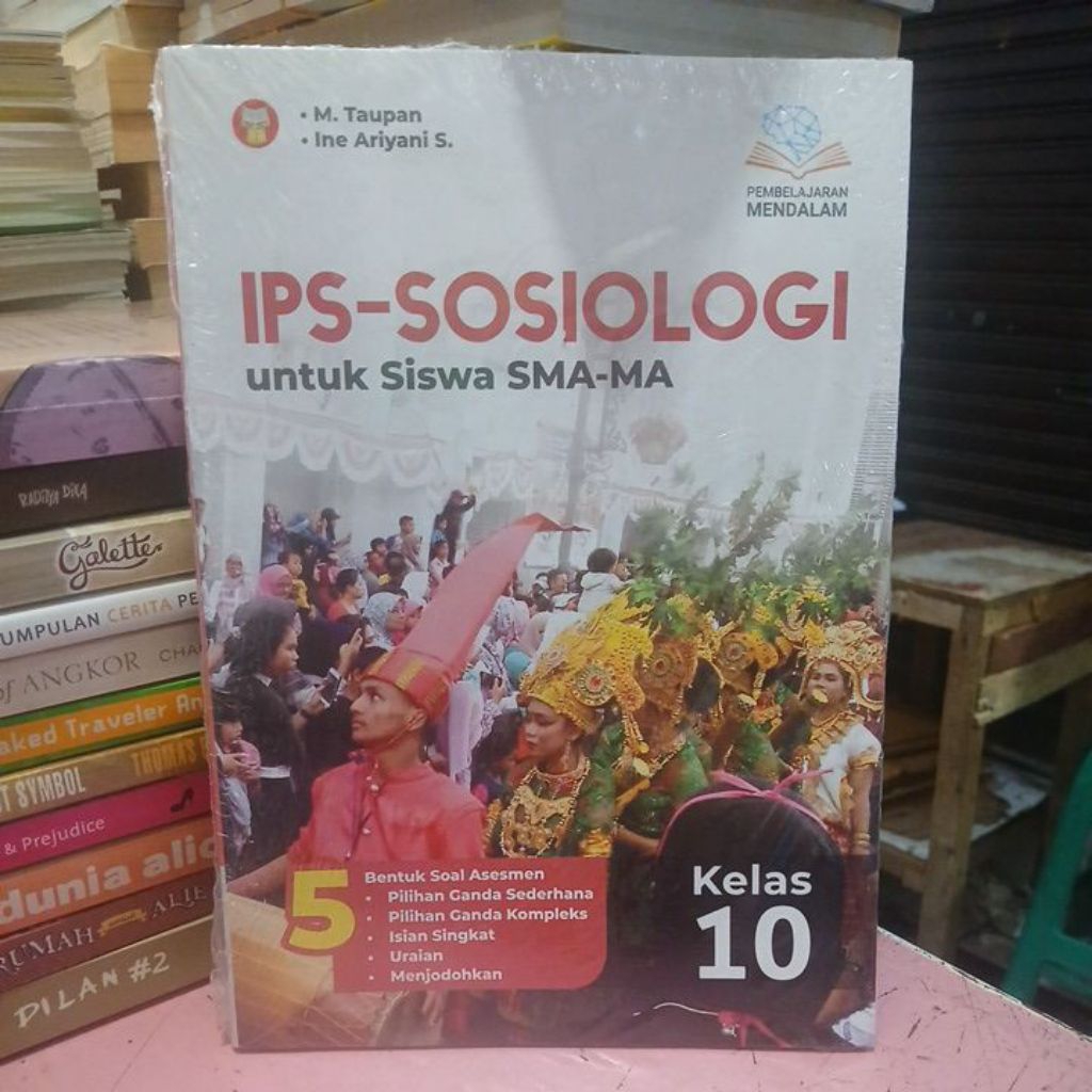 Buku ips sosiologi kelas 10 kurikulum merdeka Yrama Widya