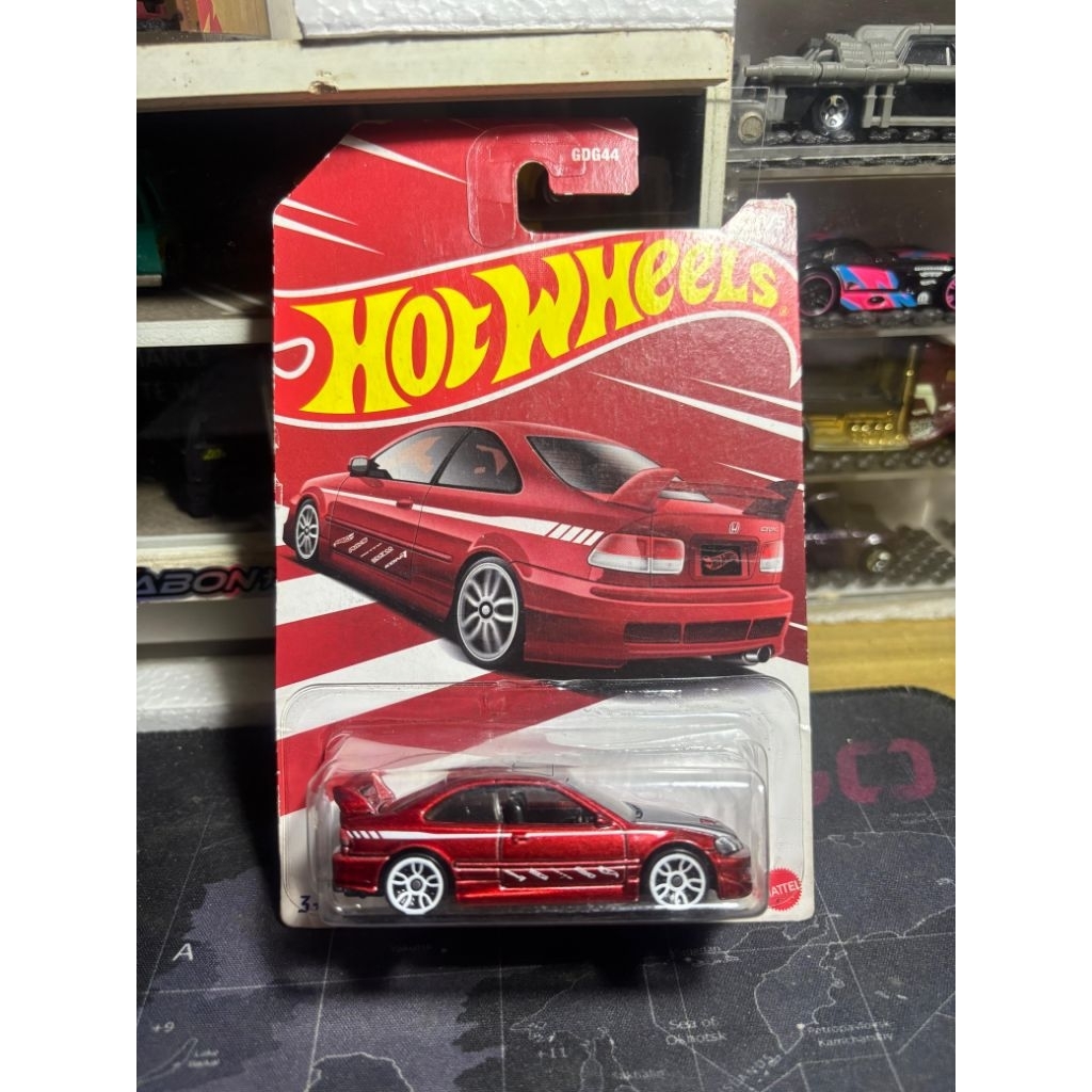 Hot Wheels Honda Civic SI merah
