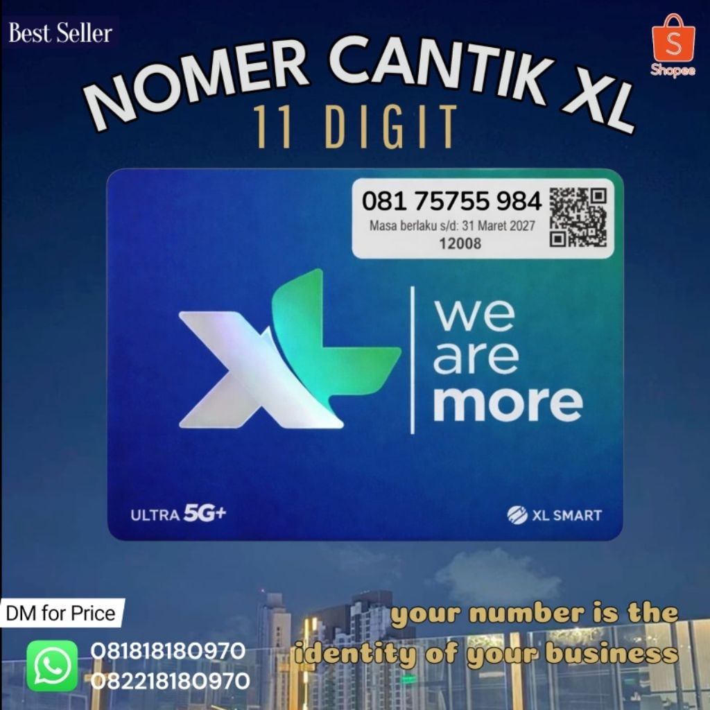 nomer cantik xl axiata 11 digit