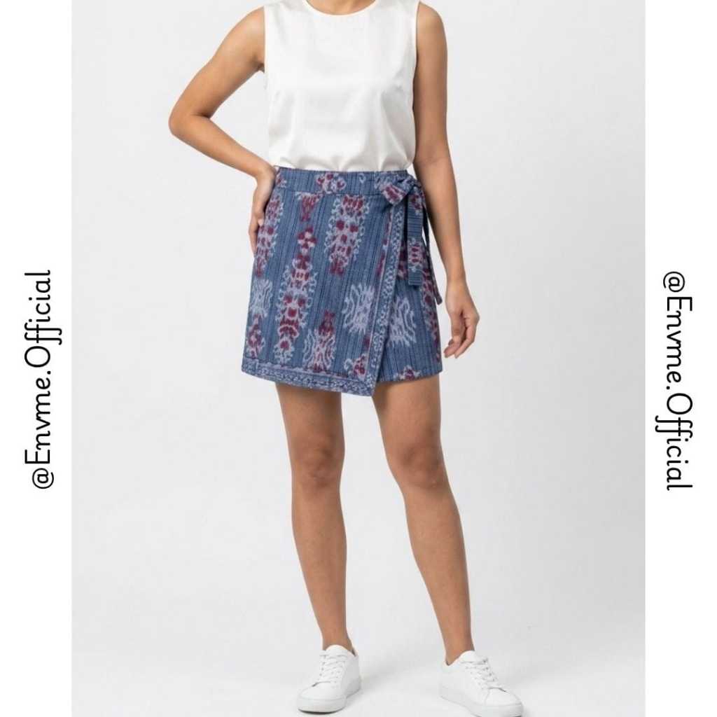 ENVME MINI SKORT BATIK / ROK CELANA PENDEK BATIK MODERN