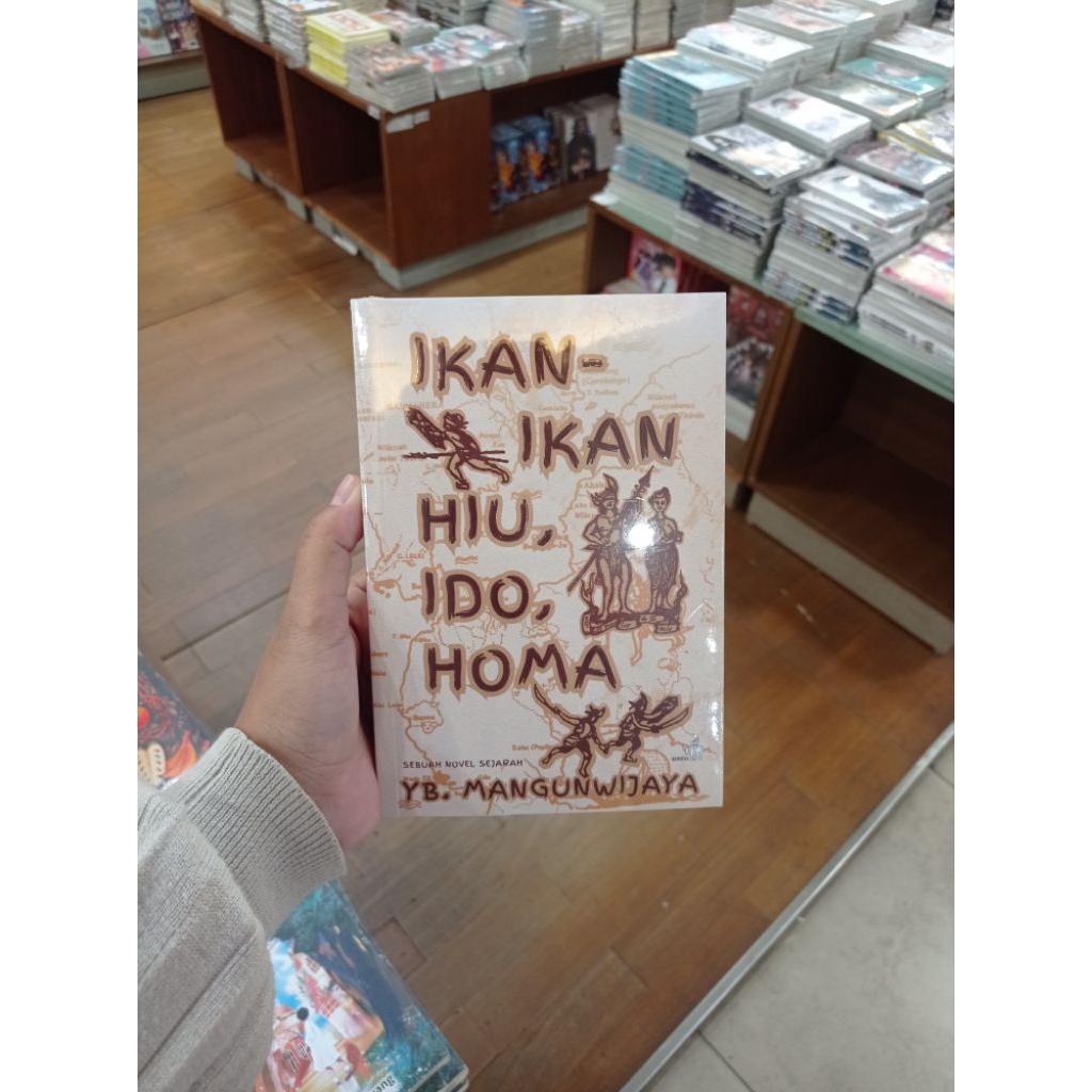 Novel Ikan-Ikan Hiu, Ido, Homa - Y.B Mangunwijaya Original Gramedia