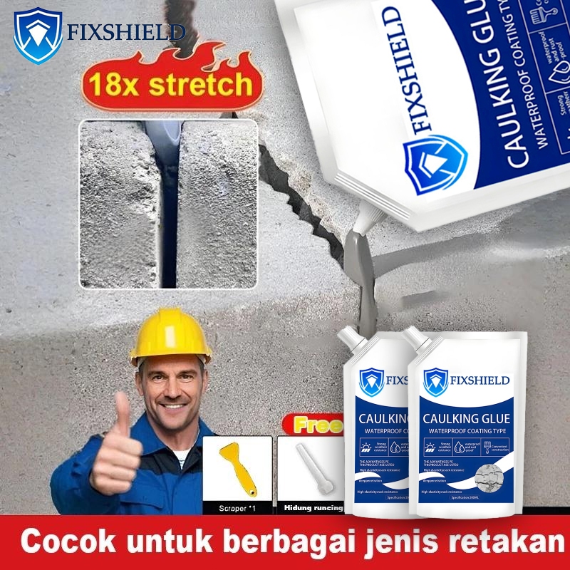 Lem beton anti retak cepat kering perekat beton tembok retak sealant cepat kering