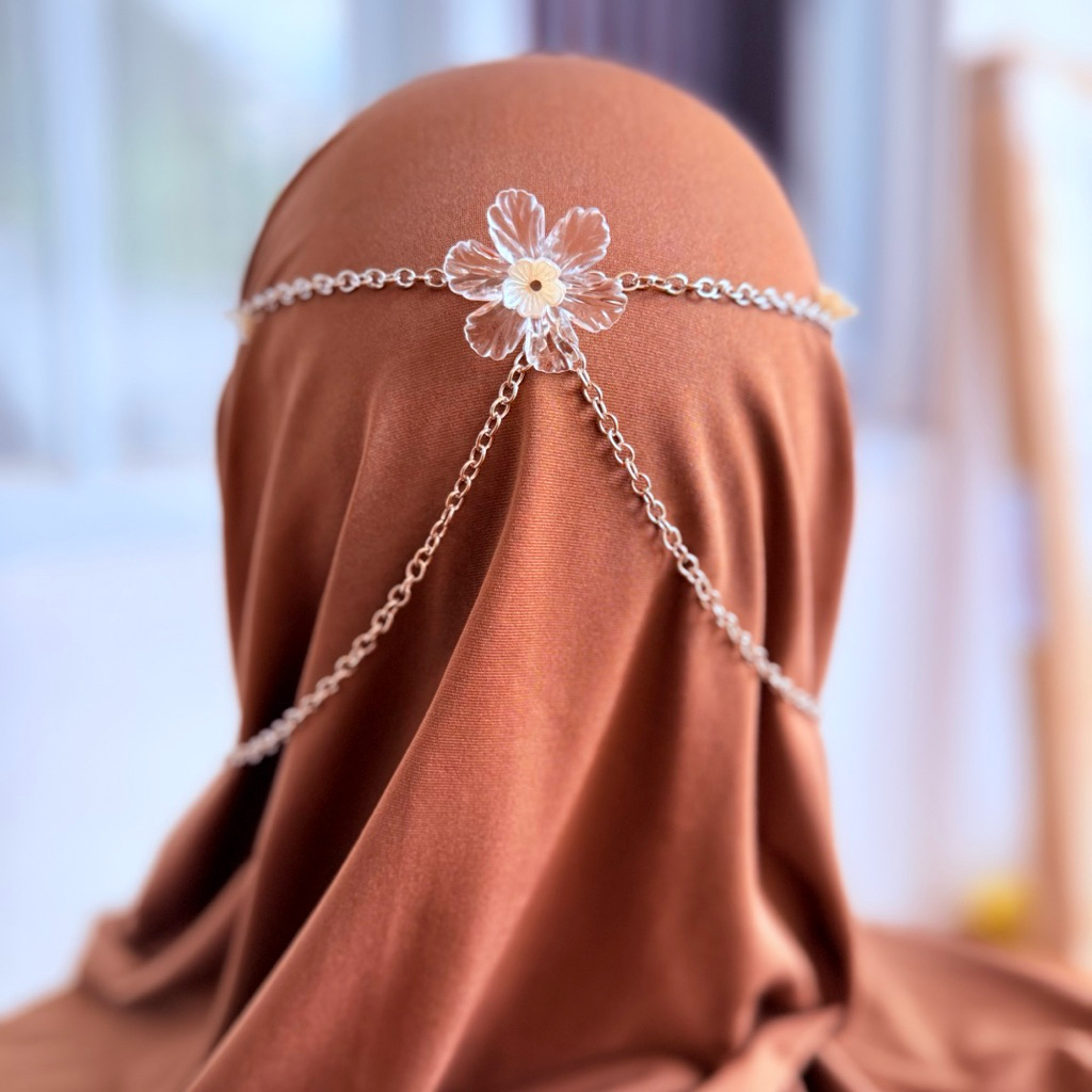 tali masker hijab rantai/konektor rantai/konektor masker indian rantai