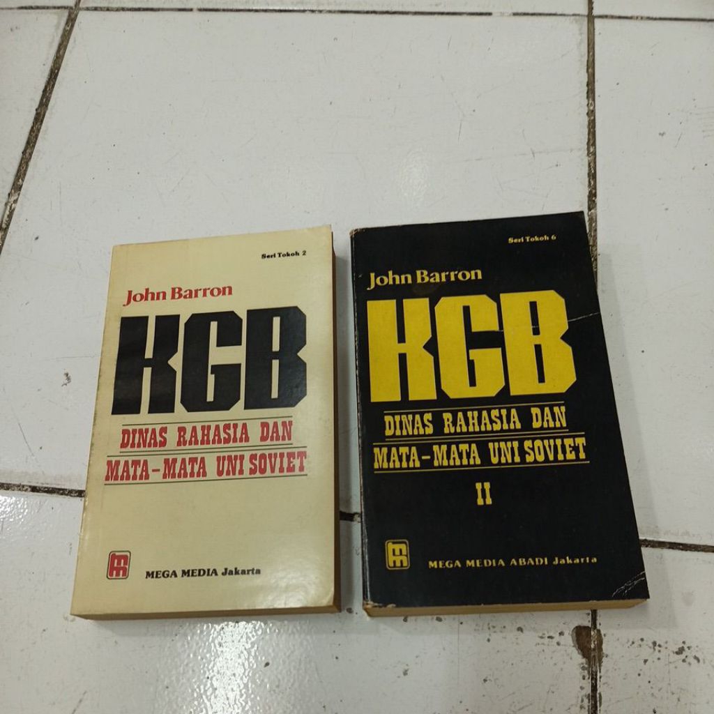 Buku KGB Dinas Rahasia Dan Mata-Mata vol 1&2