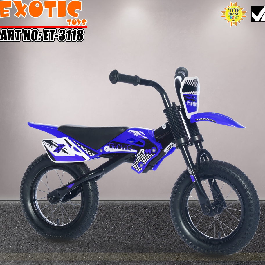 sepeda anak push bike exotic trail 3118 sepeda anak motorcross