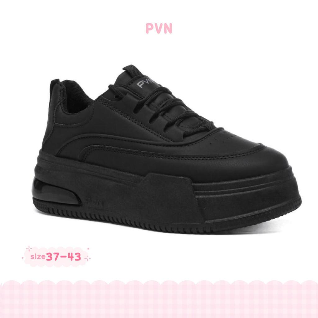PVN Jeno Sepatu Sneakers Sepatu Casual Wanita Shoes White Pink 439