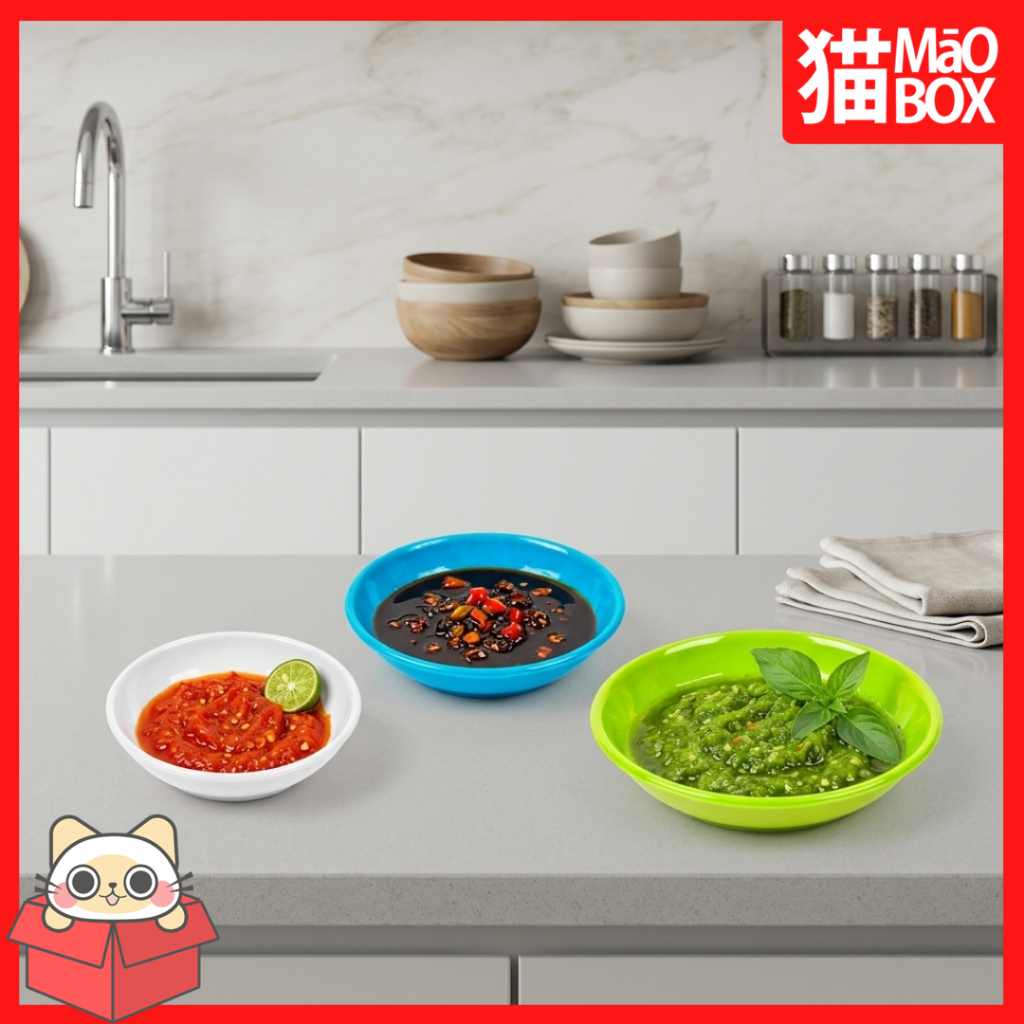 LEPEK SAMBAL 9 CM / LEPEK PLASTIK - MAOBOX