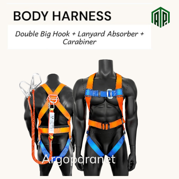 Body Harness Double Hook/ SAFETY