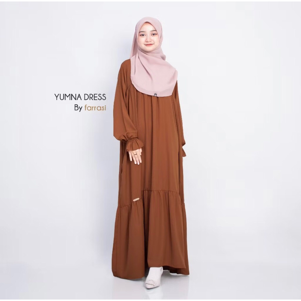 Yumna Dress (abaya saja) dari Farrasi