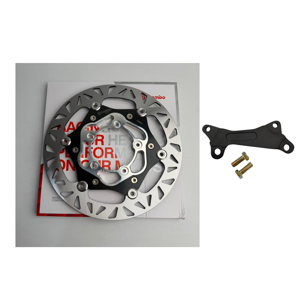 Piringan Cakram Brembo Segitiga 5 Lubang Floating CNC Disc 260mm Brembo Vario 160 Stylo Pcx 160 - Di