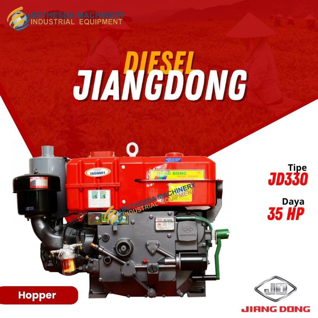 Mesin Diesel 35 Hp Jiang Dong Diesel JD330