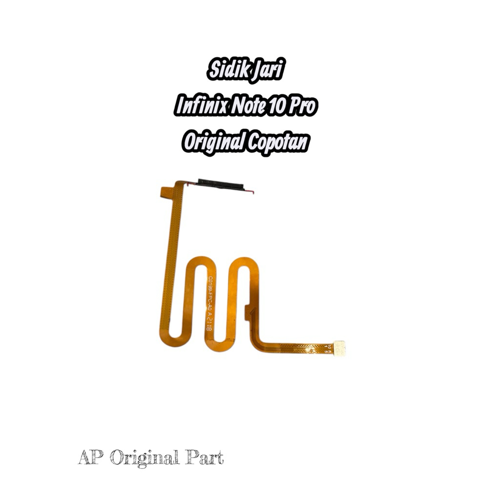 sidik jari Infinix Note 10 pro Original Copotan pabrik 100%